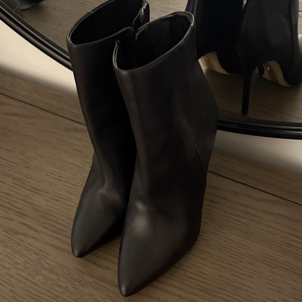 Sam Edelman Sleek Black Ankle Booties